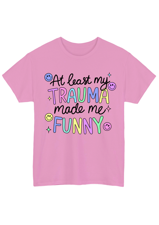 Trauma Pink Tee - Puff Berry