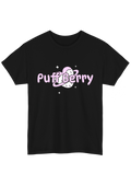Puff Berry Pastel Black Tee - Puff Berry