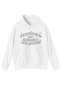 Sarcasm and Snacks White Hoodie