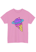 Cosmic Ice Cream Pink Tee - Puff Berry