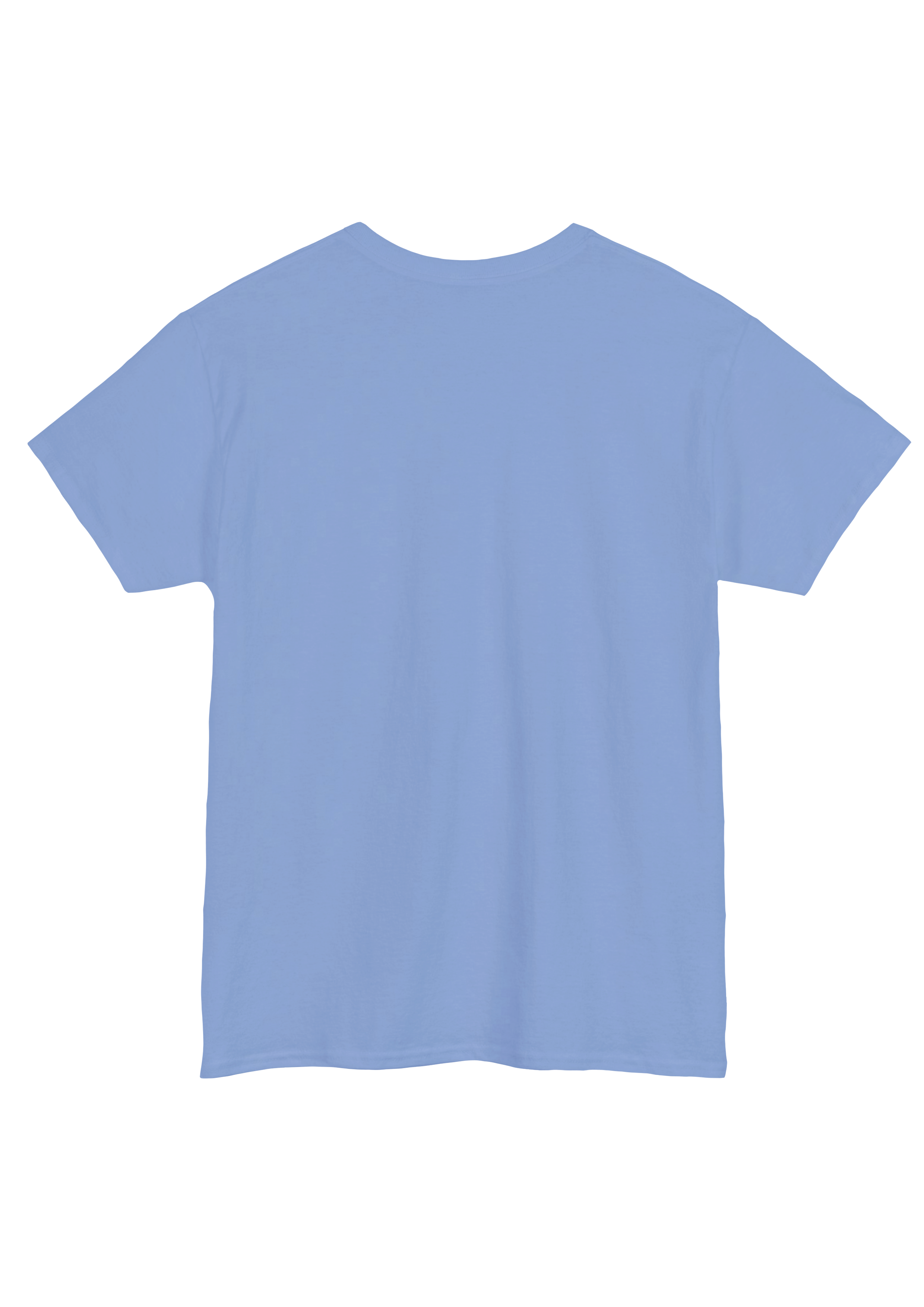 Don't Overthink It Blue Tee - Puff Berry