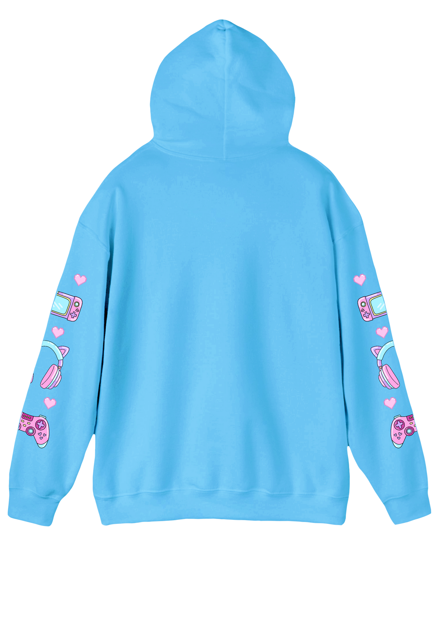 Gamer Girl Blue Hoodie