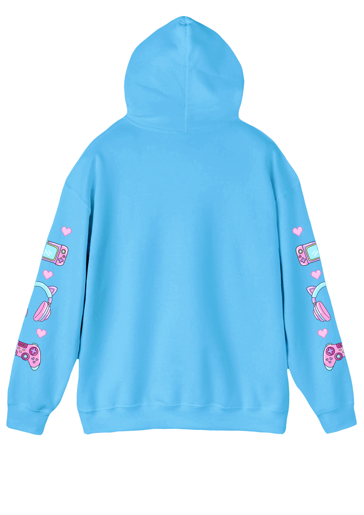 Gamer Girl Blue Hoodie