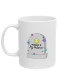 Patience White Mug - Puff Berry