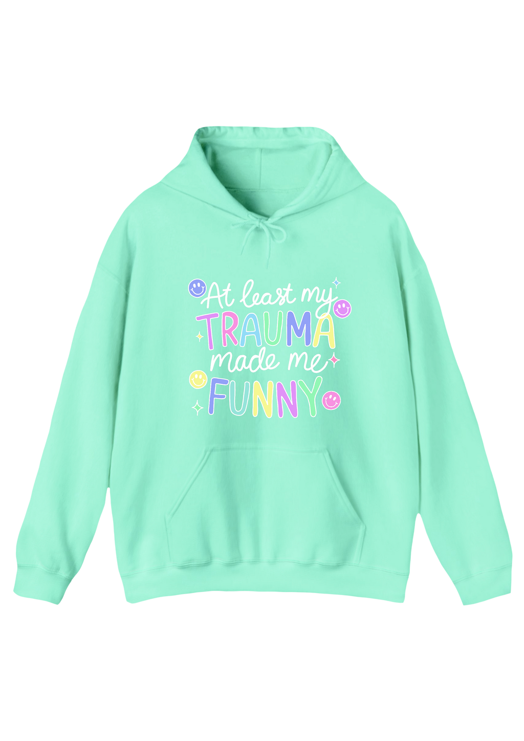 Trauma Aqua Hoodie
