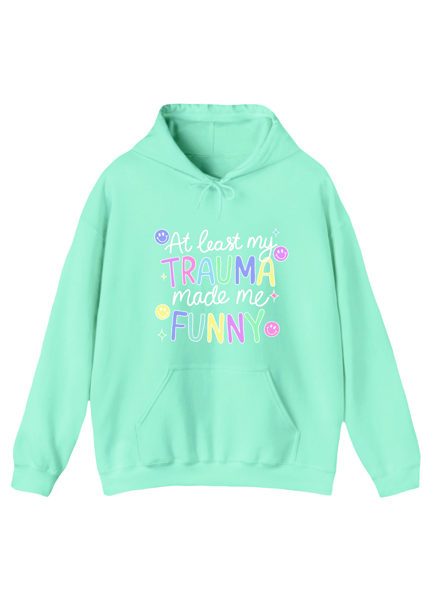 Trauma Aqua Hoodie