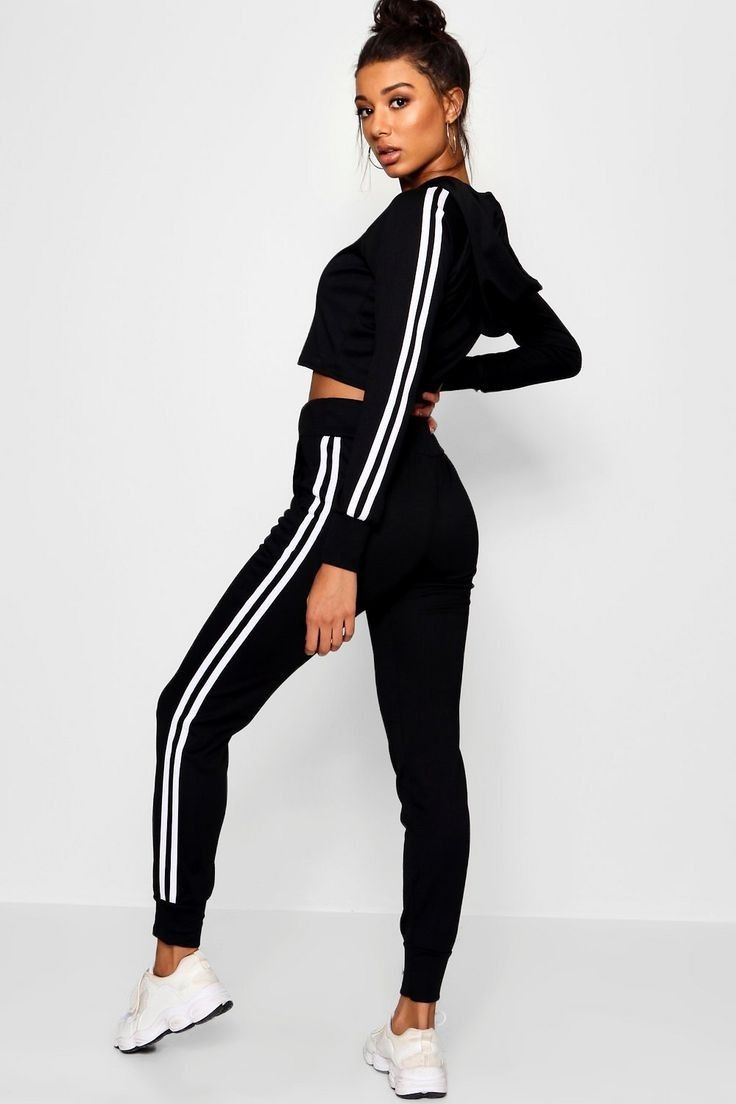 Double Stripe Tracksuit set