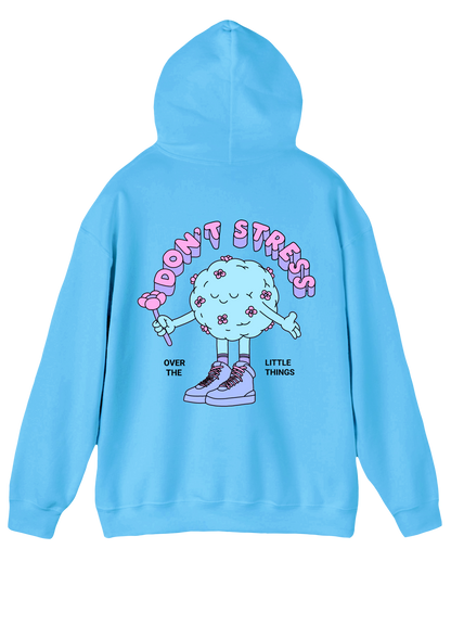 Don't Stress Blue Hoodie