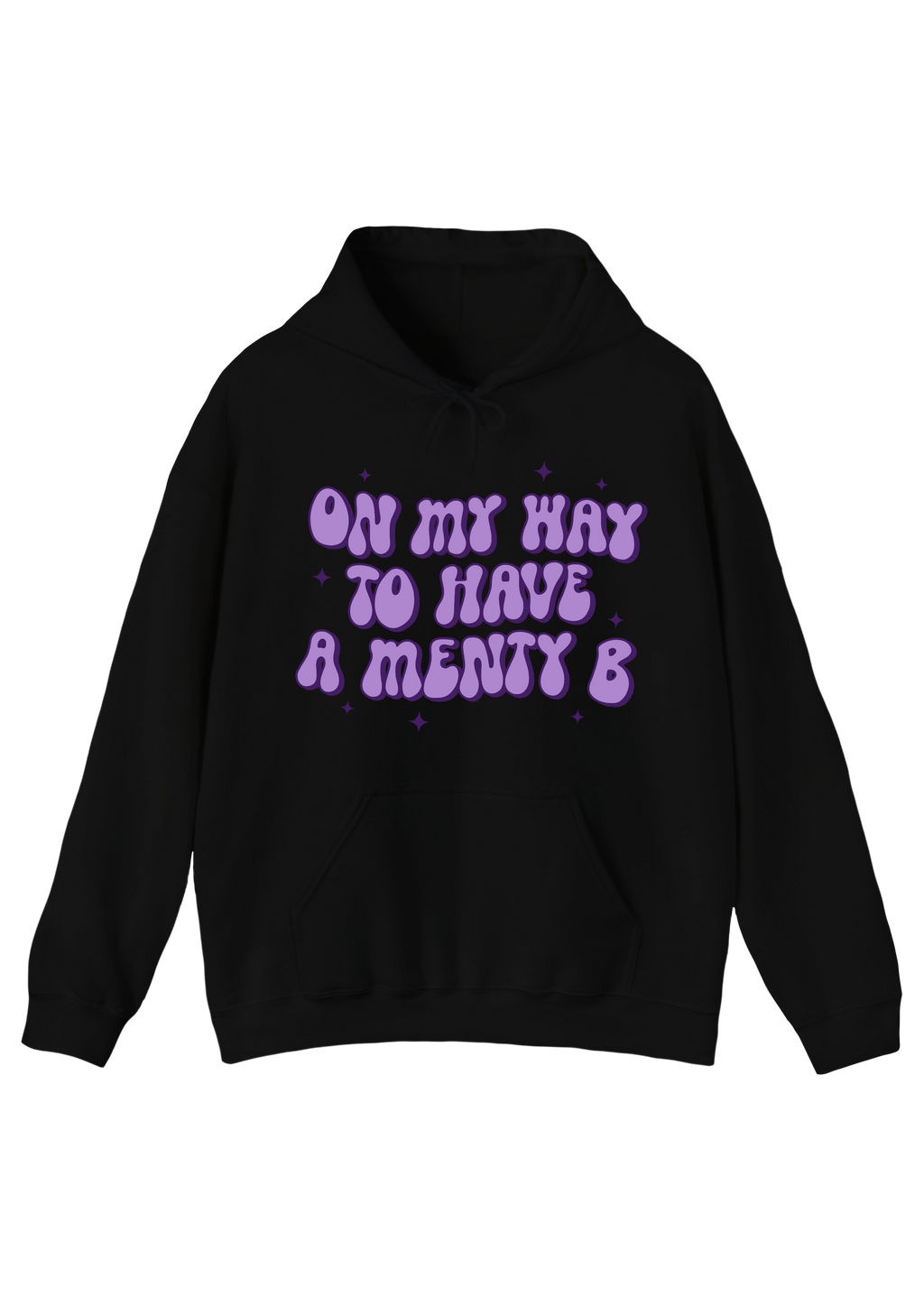 Menty B Black  Hoodie