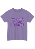 Menty B Lavender Tee - Puff Berry