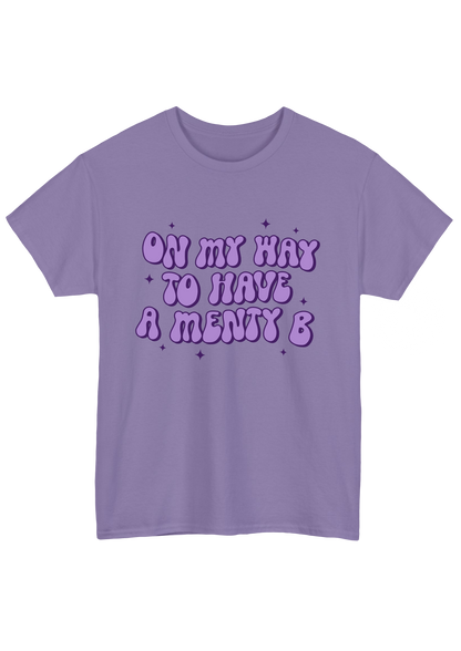 Menty B Lavender Tee - Puff Berry