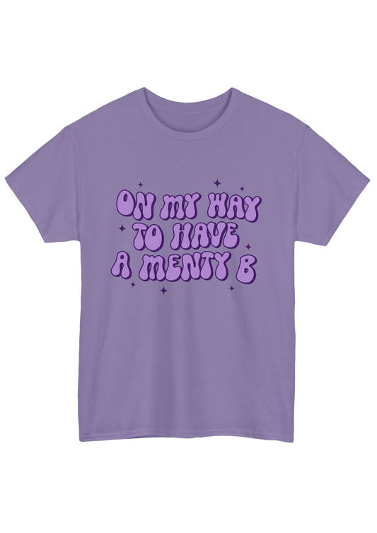 Menty B Lavender Tee - Puff Berry