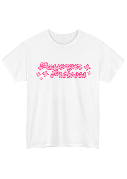 Passenger Princess White Tee - Puff Berry