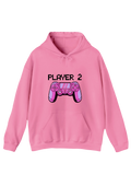 Player 2 Pink Hoodie