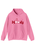 Moody Pink Hoodie