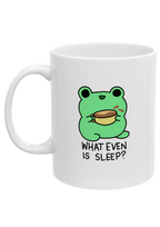 Caffeinated Frog White Mug