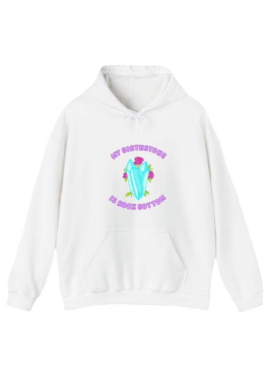 Birthstone White Hoodie