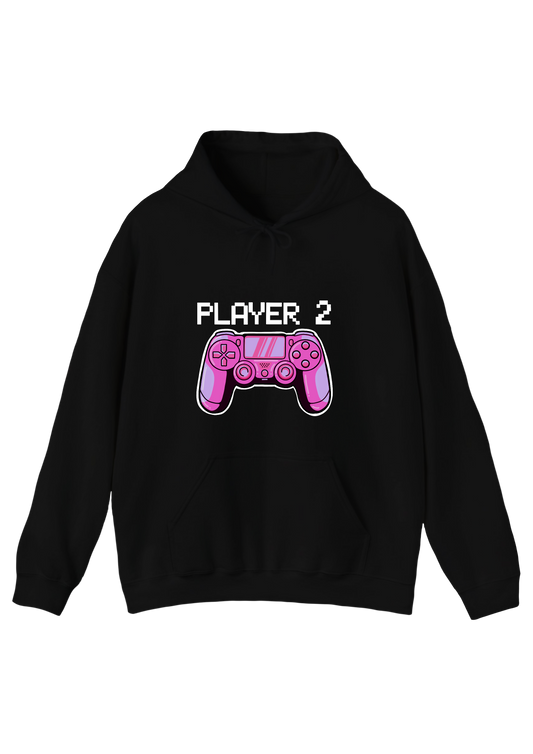 Player 2 Black Hoodie