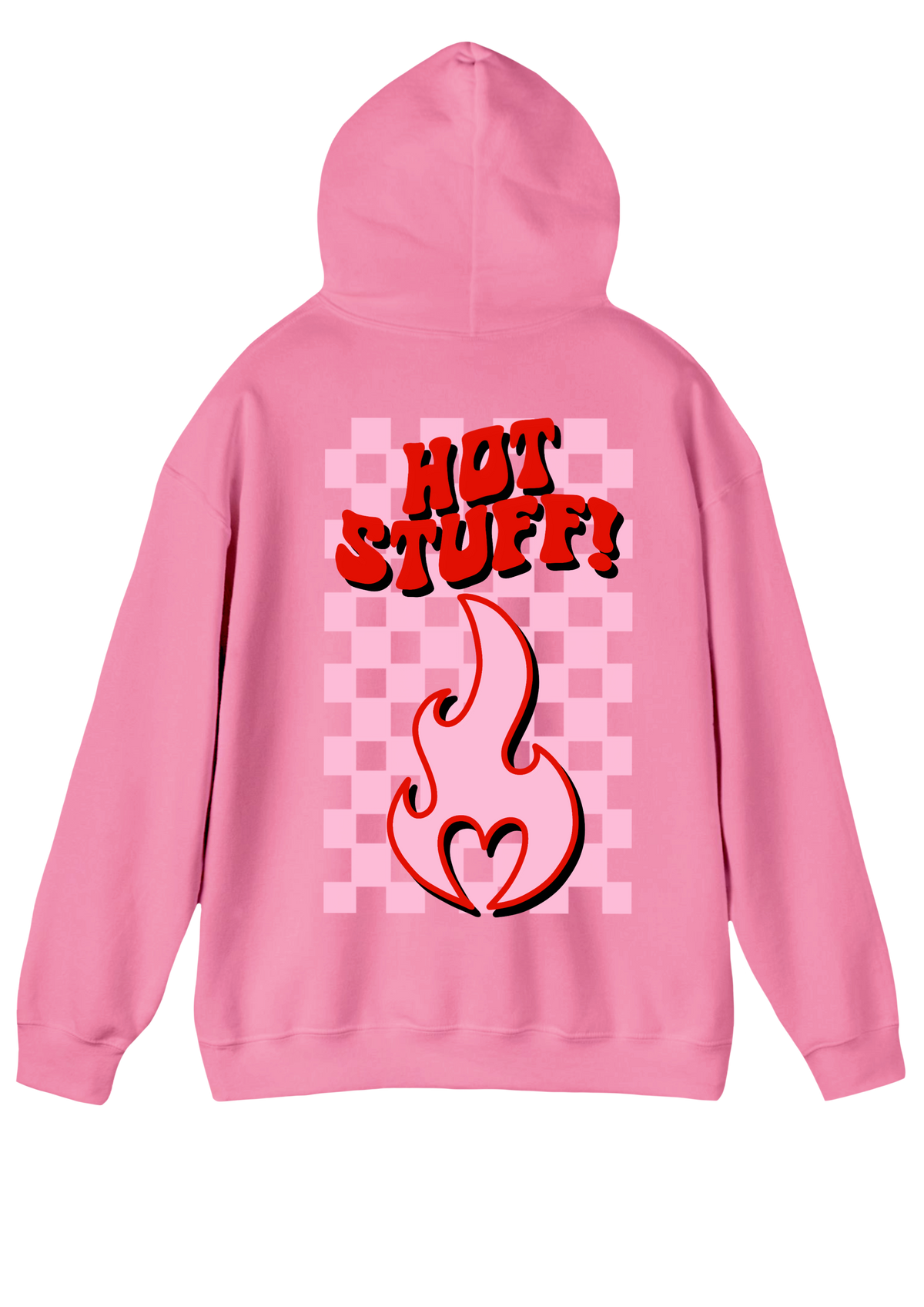 Hot Stuff Pink Hoodie - Puff Berry