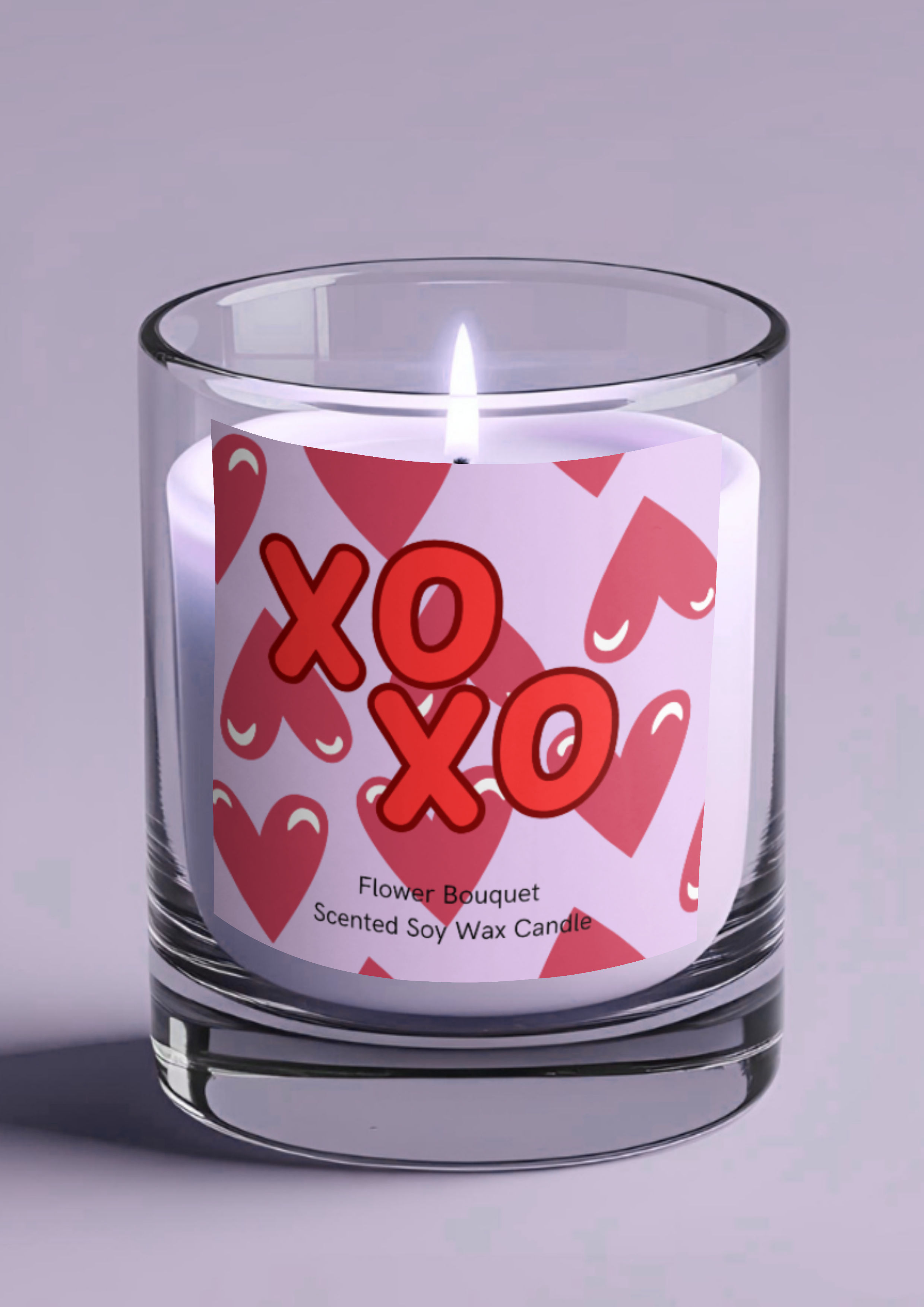 XOXO Scented Soy Wax Candle