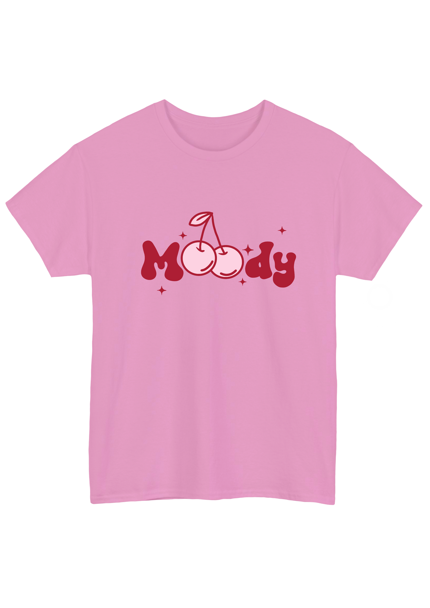 Moody Pink Tee - Puff Berry