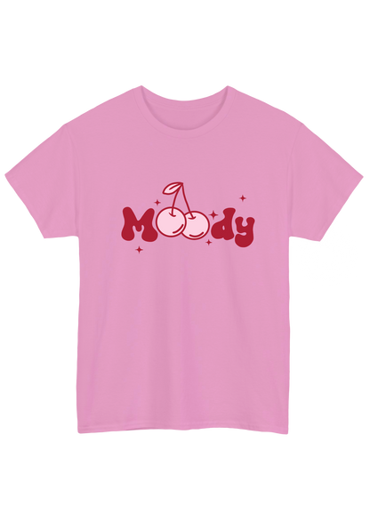 Moody Pink Tee - Puff Berry
