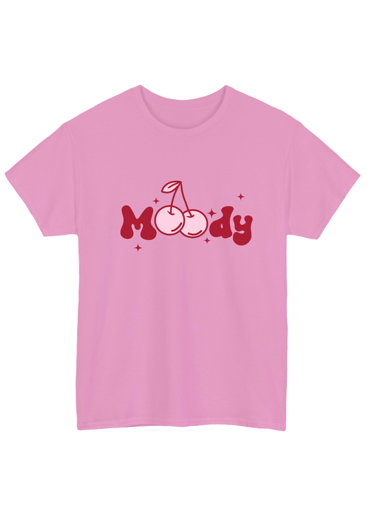 Moody Pink Tee - Puff Berry