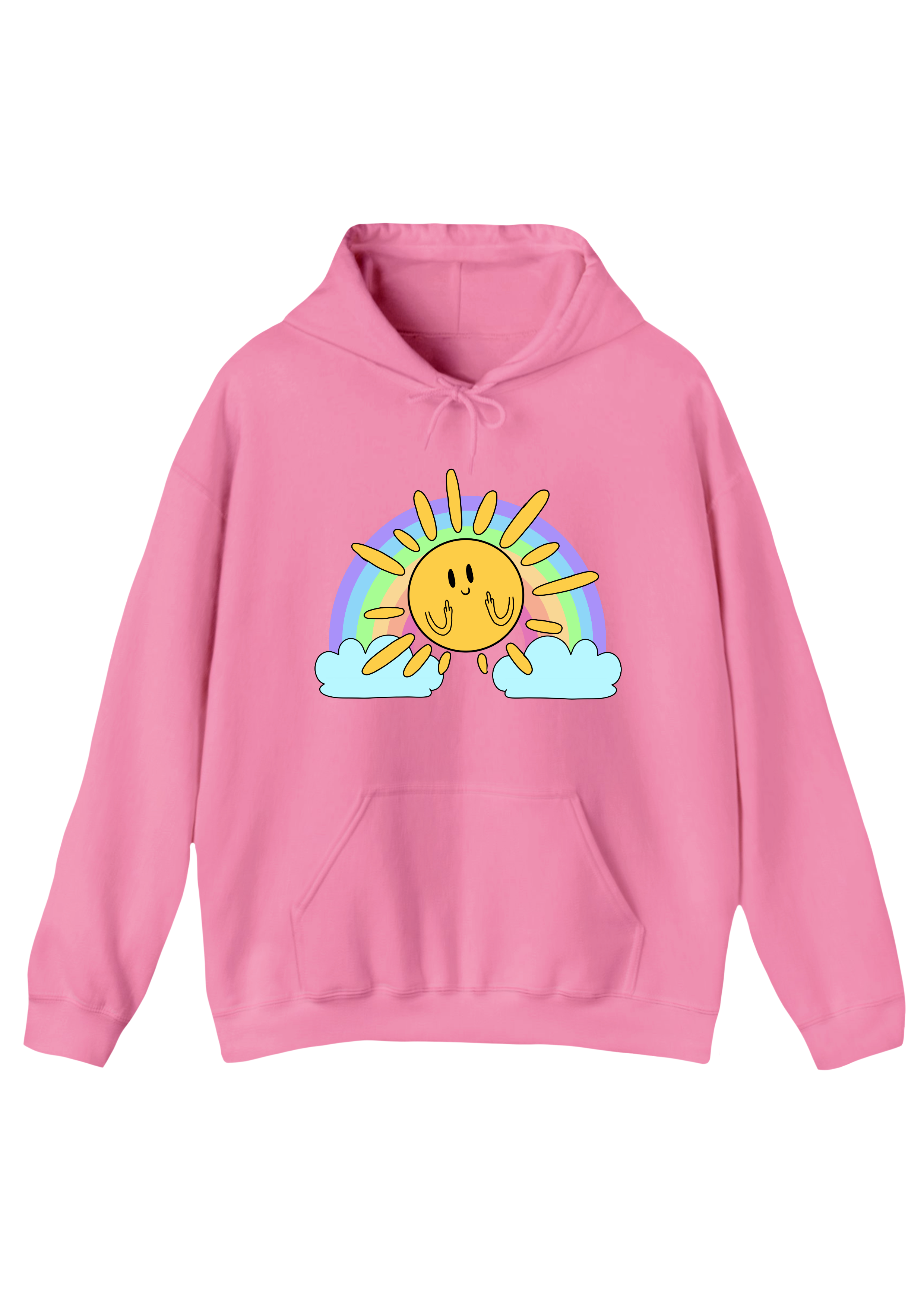 Sunshine Pink Hoodie
