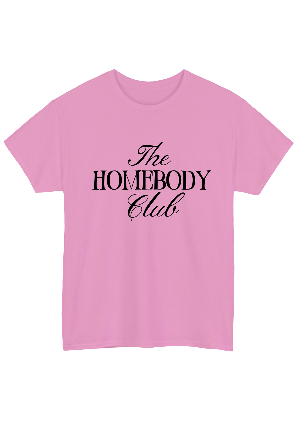 Homebody Pink Tee - Puff Berry