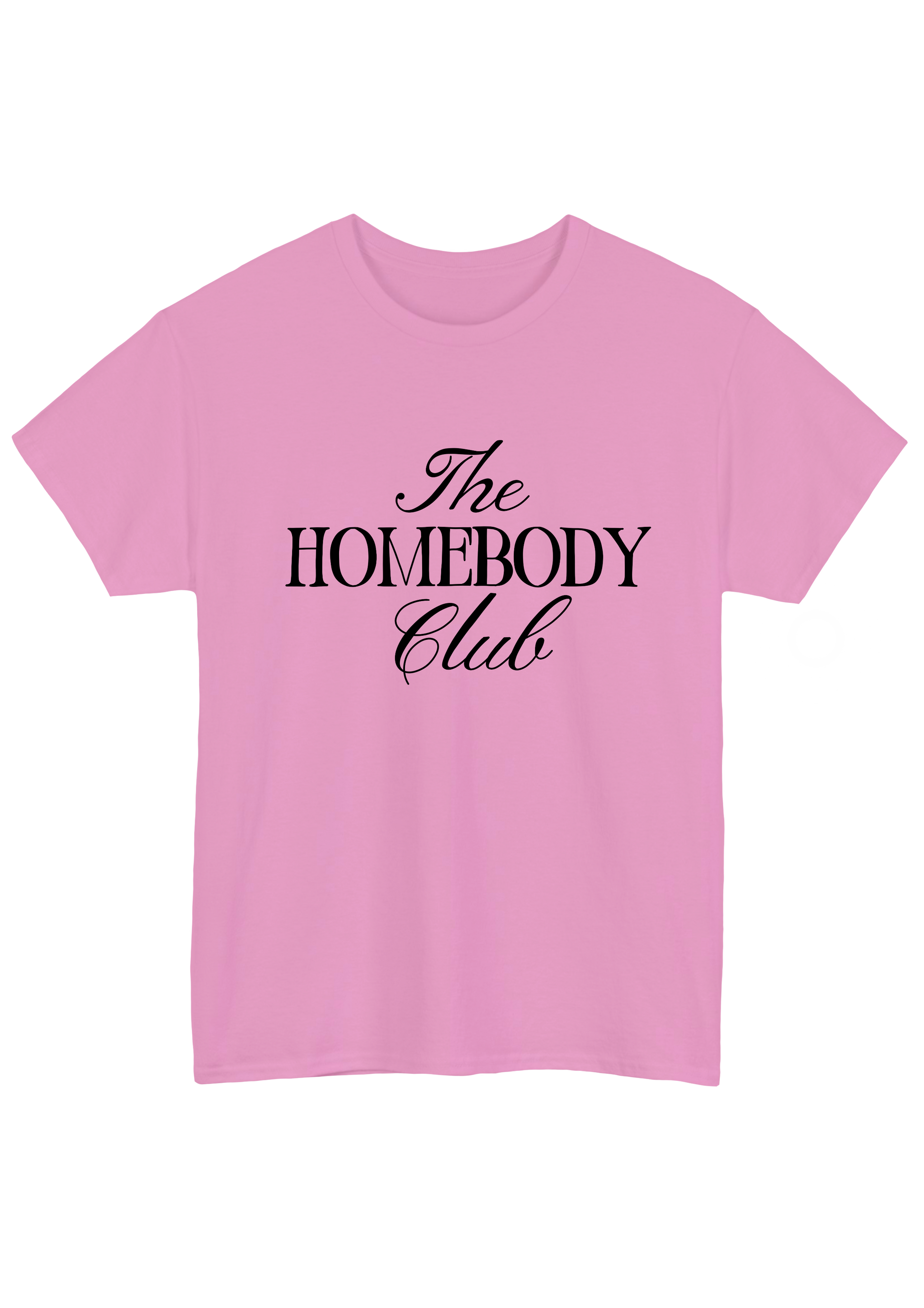 Homebody Pink Tee - Puff Berry