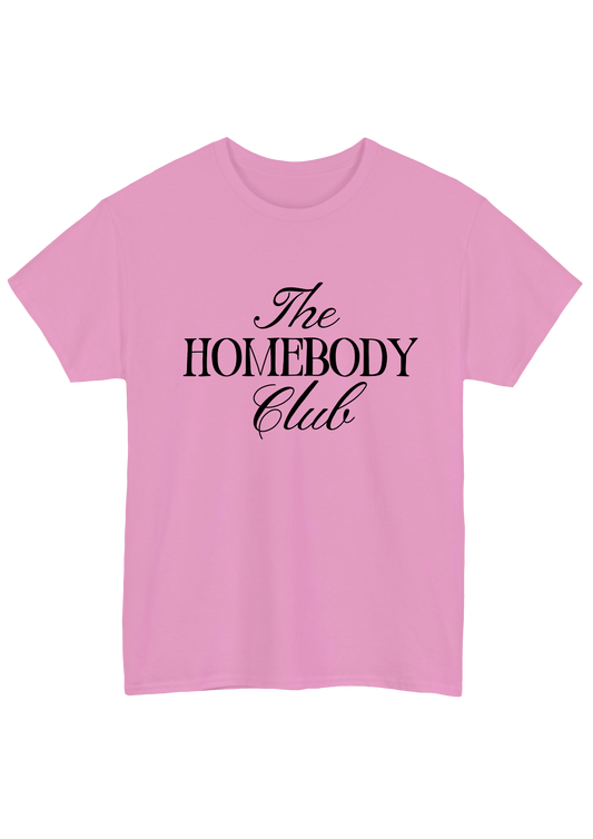Homebody Pink Tee - Puff Berry