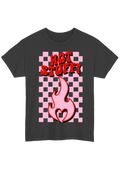 Hot Stuff Charcoal Tee - Puff Berry