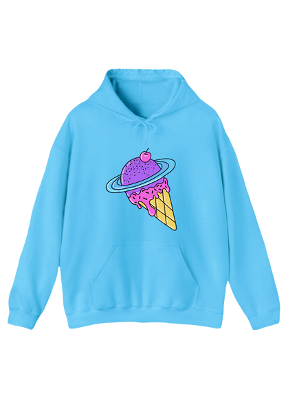 Cosmic Ice Cream Blue Hoodie