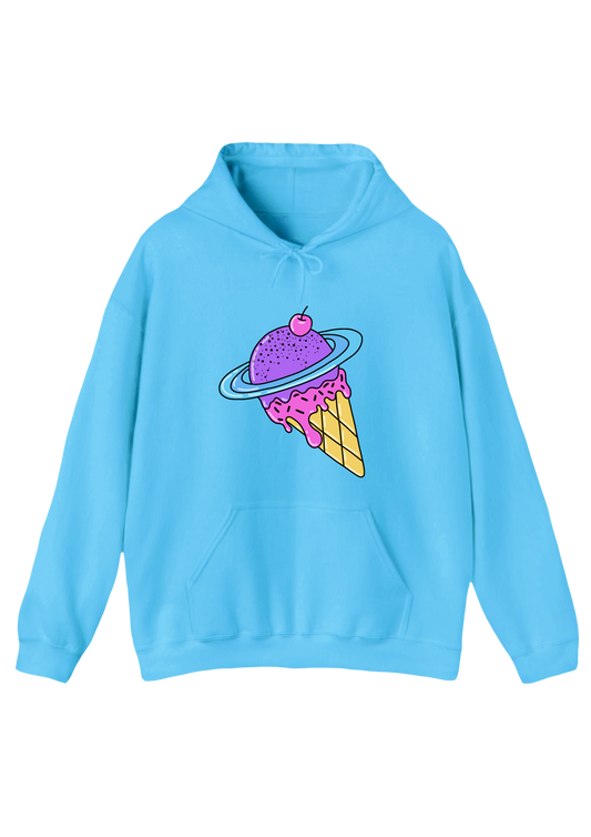 Cosmic Ice Cream Blue Hoodie