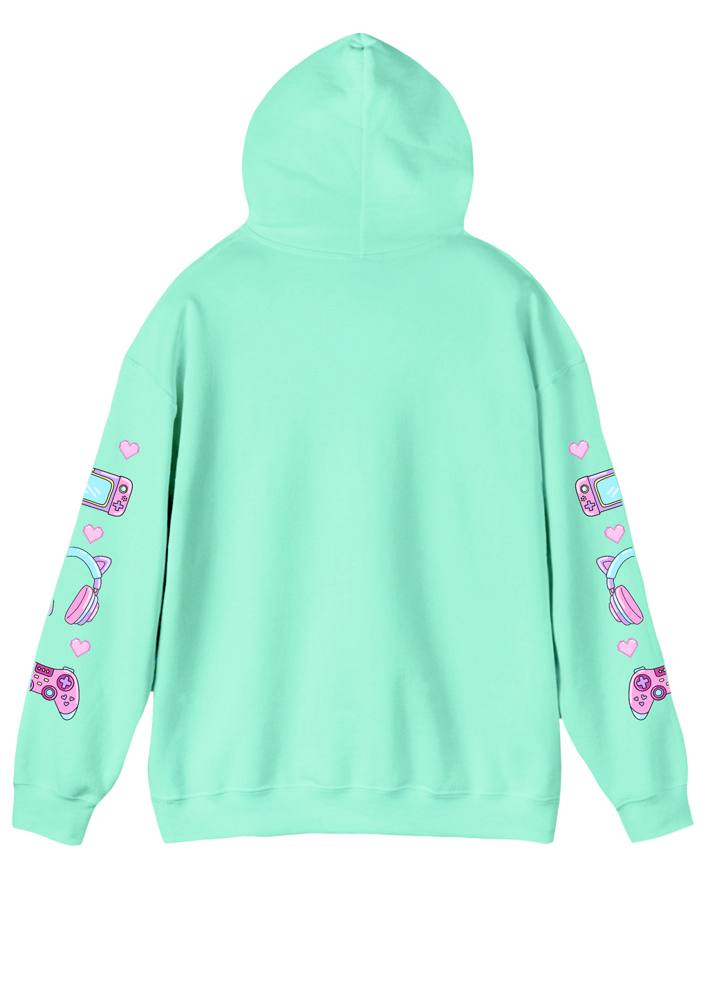 Gamer Girl Aqua Hoodie