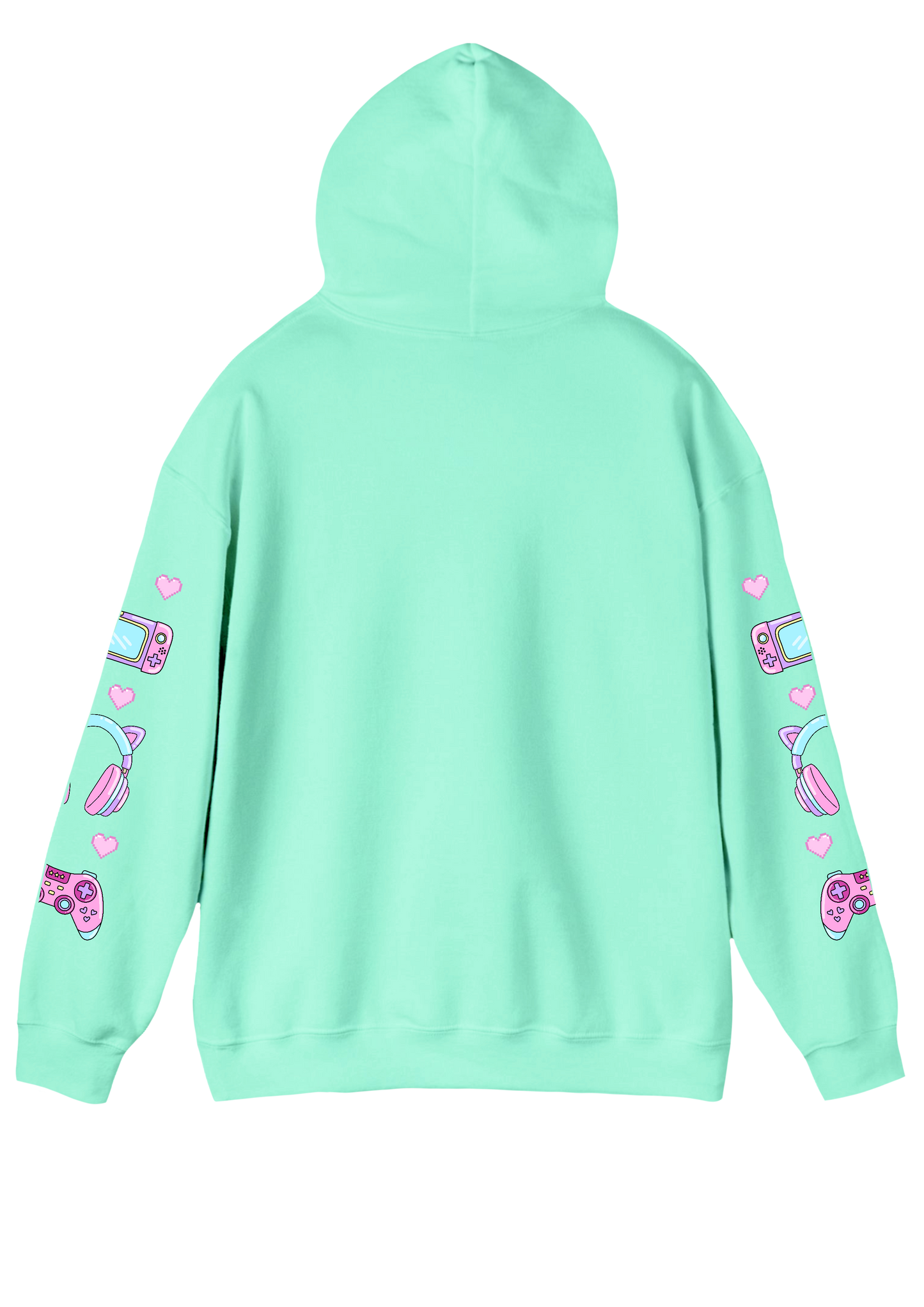 Gamer Girl Aqua Hoodie