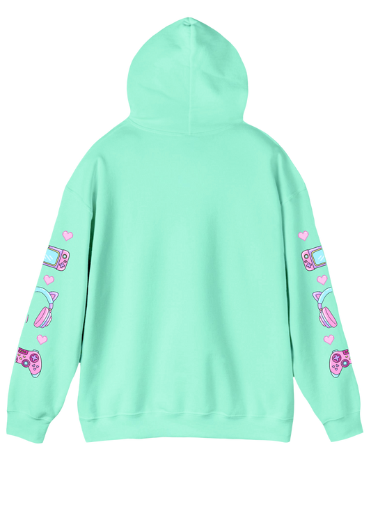 Gamer Girl Aqua Hoodie