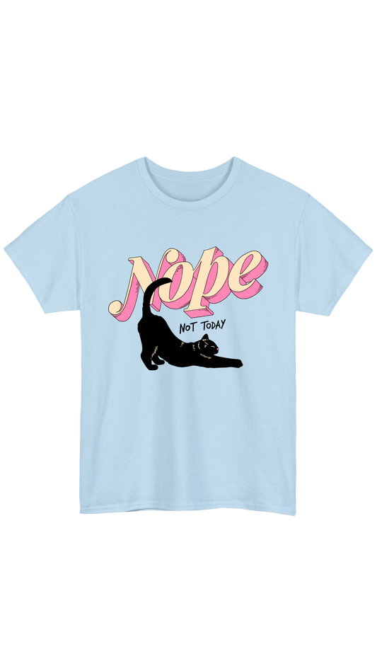 Nope Blue Tee