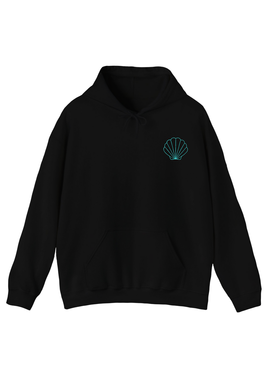 Mermaid Black Hoodie