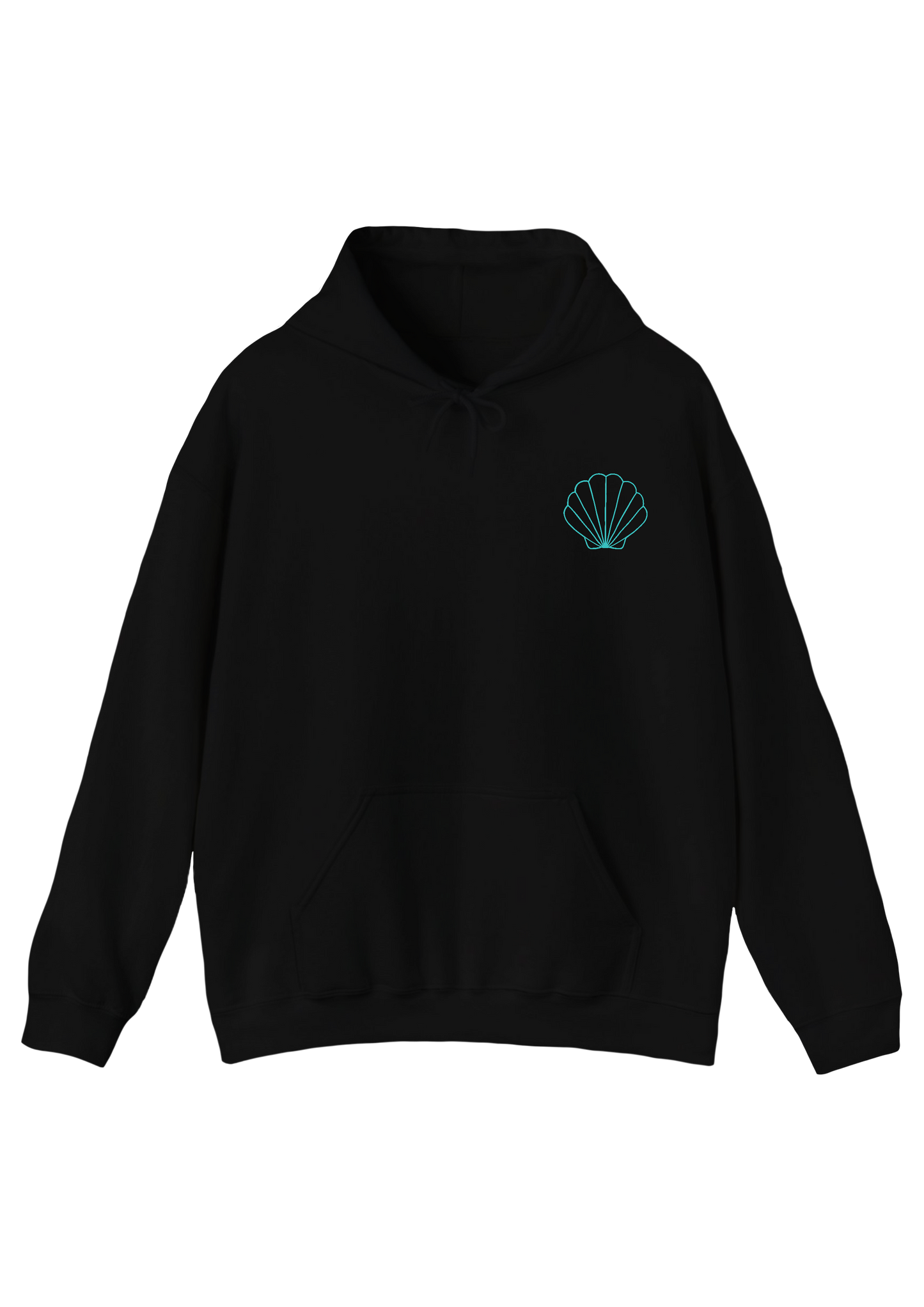 Mermaid Black Hoodie