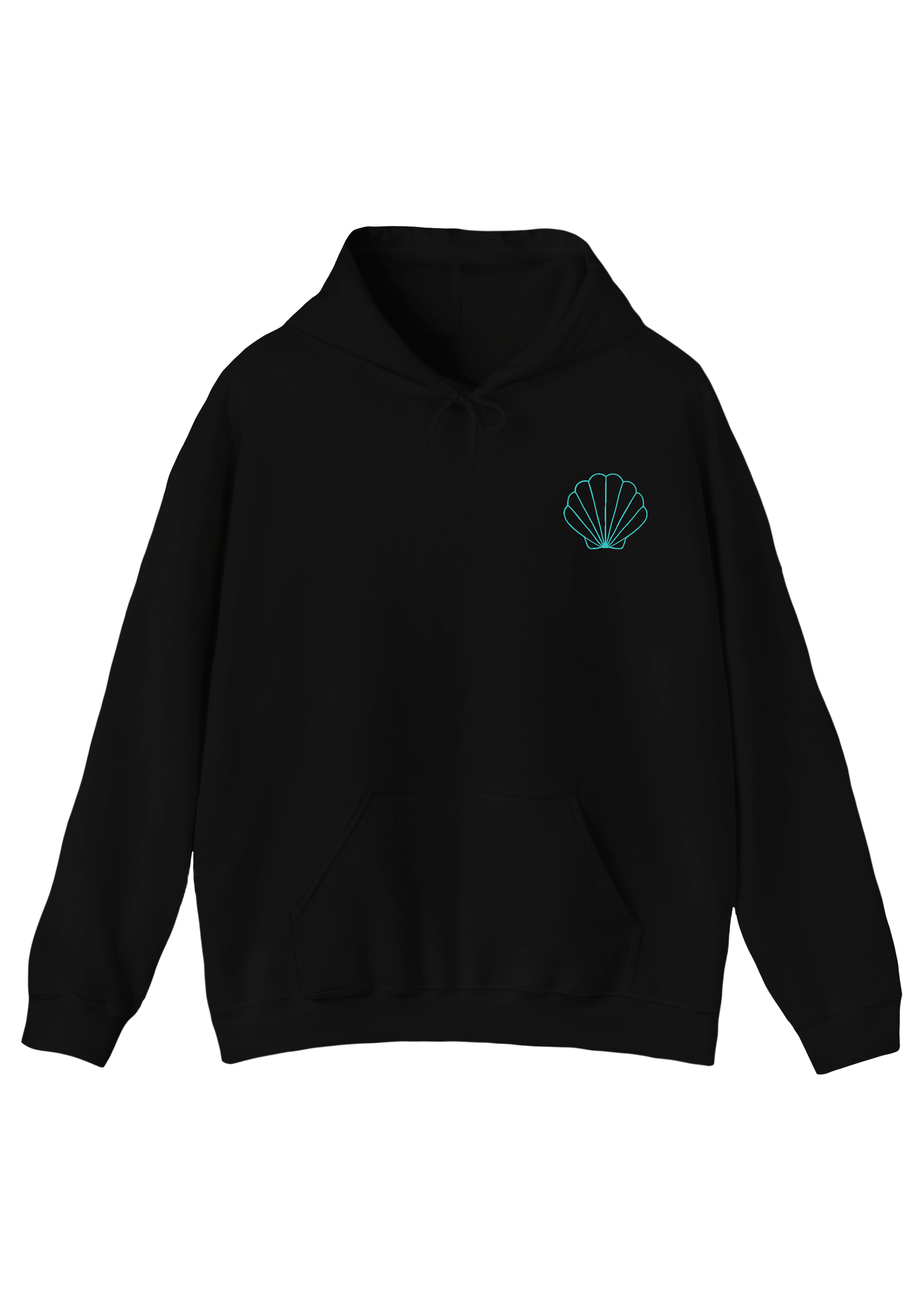 Mermaid Black Hoodie