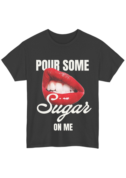 Sugar Charcoal Tee - Puff Berry