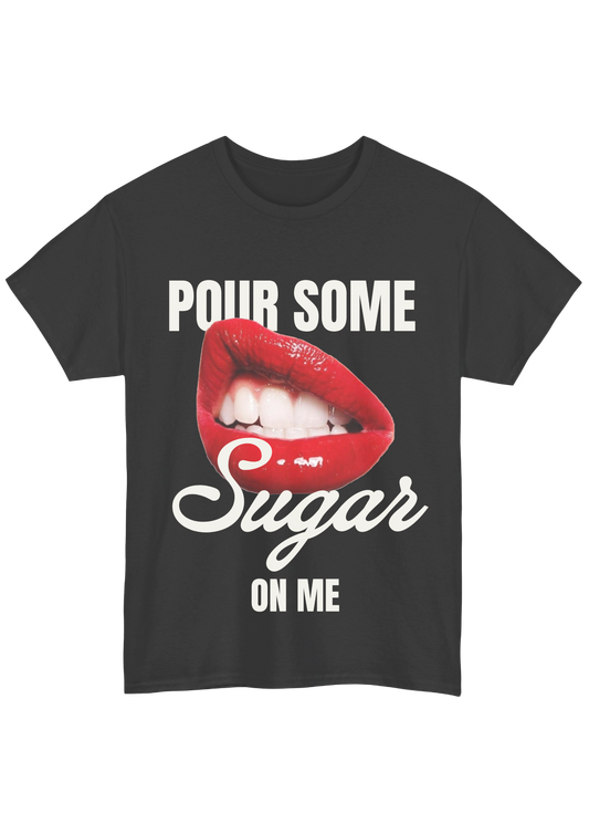 Sugar Charcoal Tee - Puff Berry