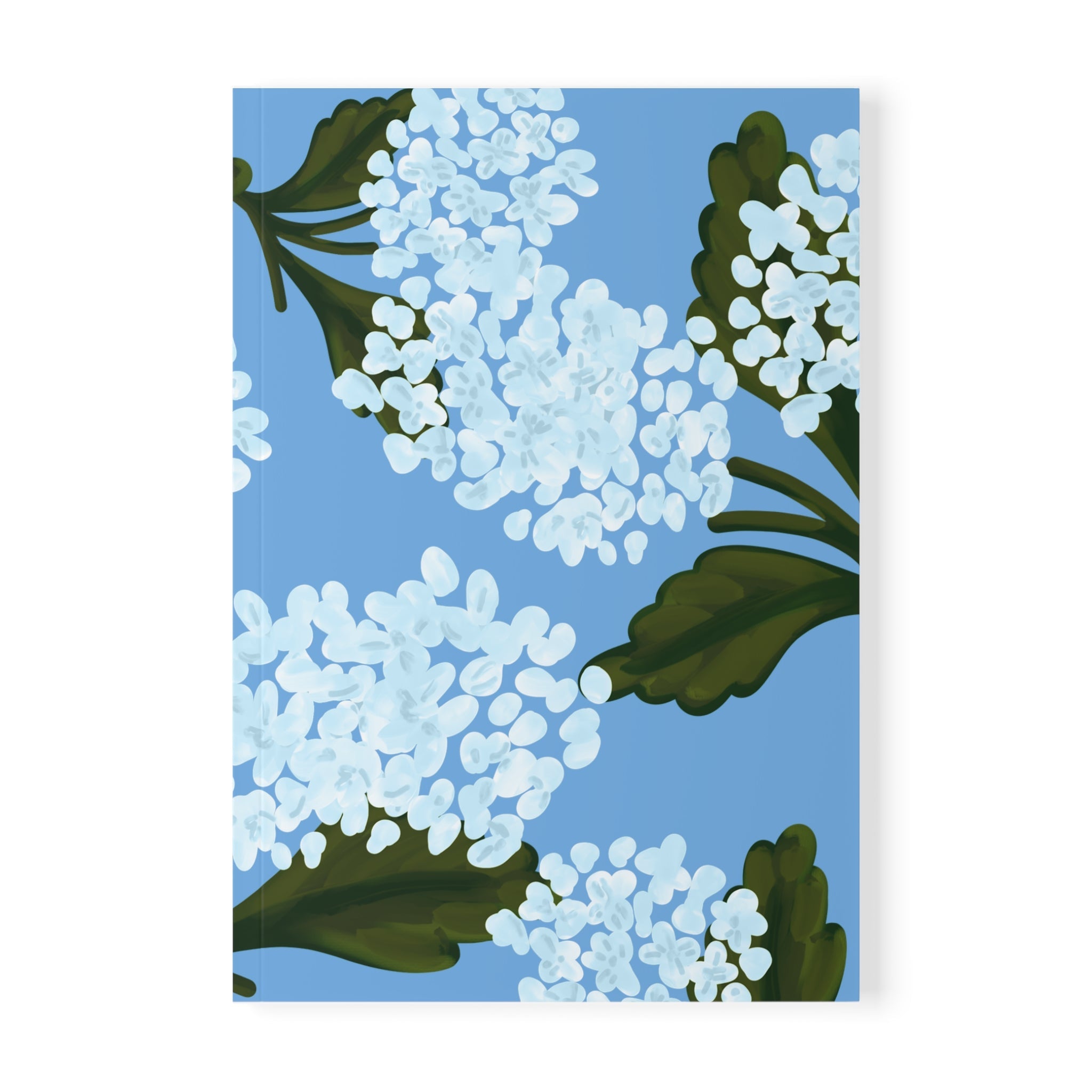 Hydrangea Notebook A6