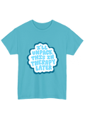 Therapy Turquoise Tee - Puff Berry