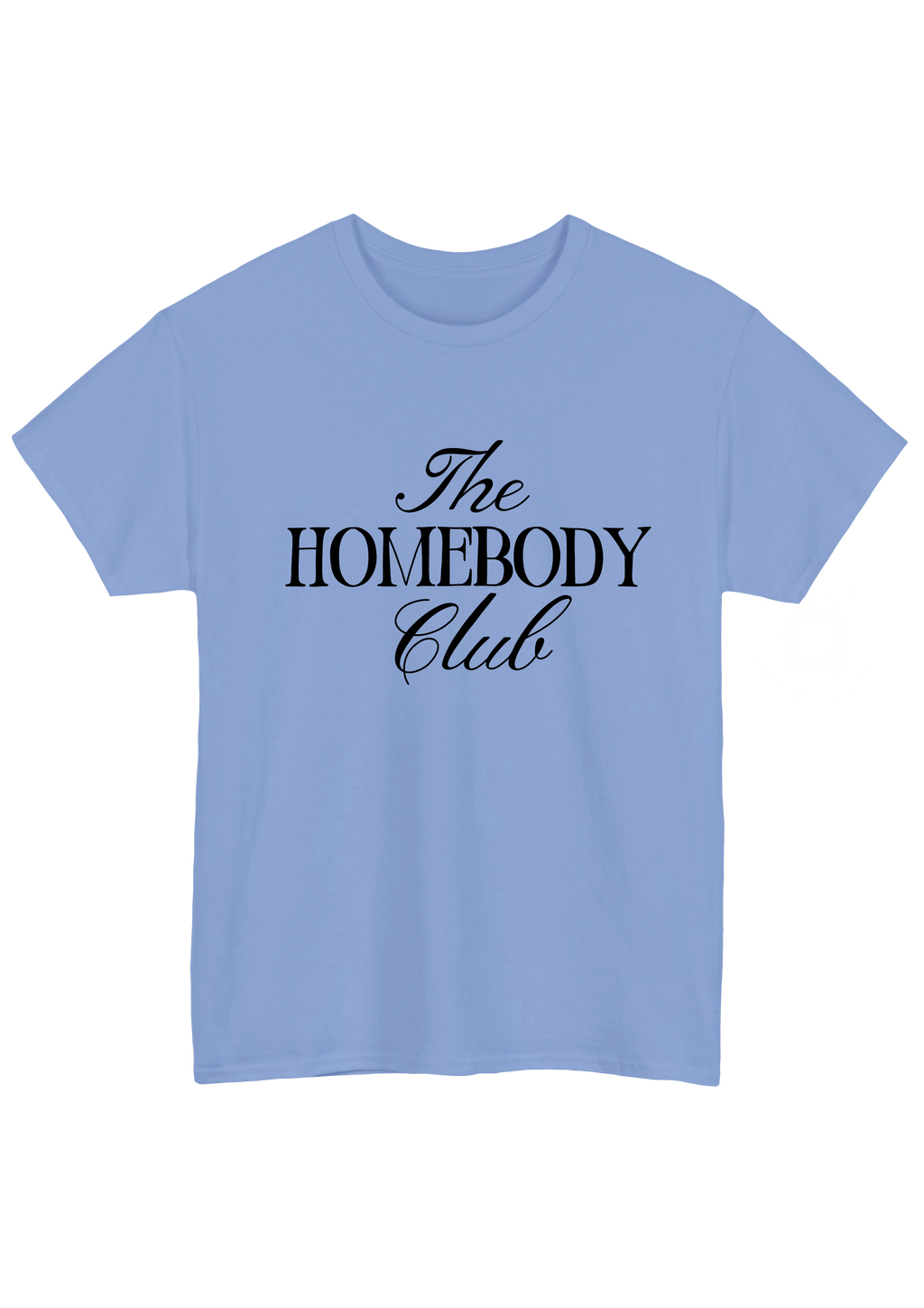Homebody Blue Tee - Puff Berry