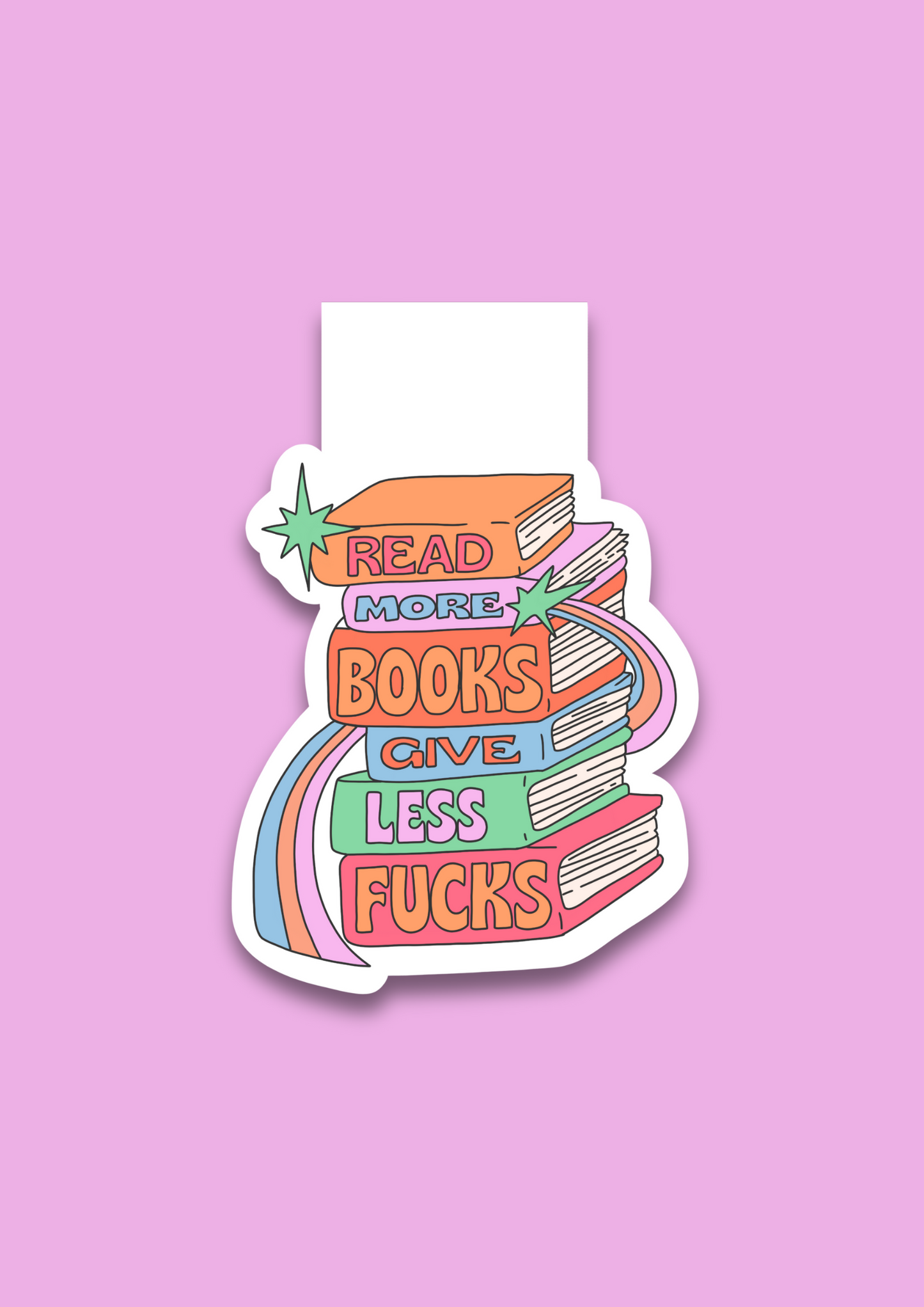 Read More Books Magnetic Bookmark - Puff Berry