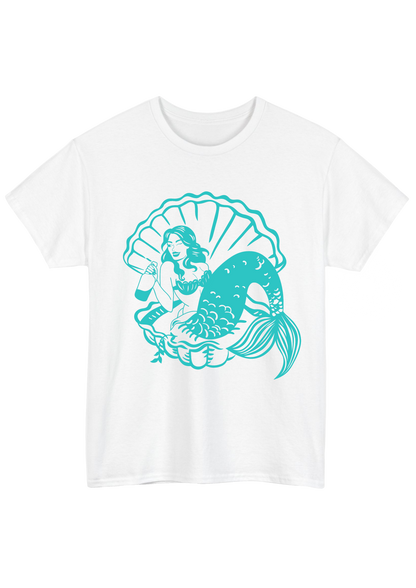 Mermaid White Tee