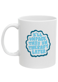 Therapy White Mug - Puff Berry