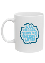 Therapy White Mug